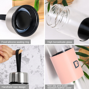 Gobelet à thé en <span class=keywords><strong>verre</strong></span>, <span class=keywords><strong>bouteille</strong></span> d'eau avec <span class=keywords><strong>infuseur</strong></span> à thé, vente en gros - Product Image 3
