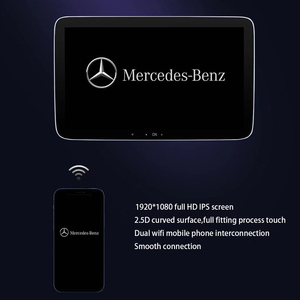 Azton Android 12 OS 13.3 "tựa đầu màn hình TV cho 2025 Mercedes W223 S400 S500 S450 với khung đặc biệt ẩn bên trong ghế - Product Image 6