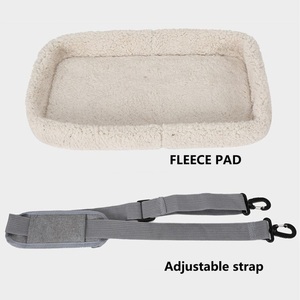 Sac de transport pour animaux de compagnie approuvé par les compagnies aériennes, souple, respirant, en maille, pour chat et chien, avec coussin en polaire amovible - Product Image 5