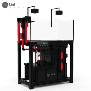 Sistema di filtrazione per <span class=keywords><strong>acquario</strong></span> senza tubi, filtro a letto fluido sottosabbia completo, stile industriale, con contenitore di ricambio, per <span class=keywords><strong>tartarughe</strong></span> - Product Image 1