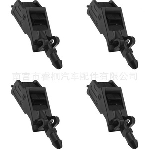 หัวฉีดน้ำล้างกระจกหน้ารถ Shuangxuan รุ่น 6RD955985 สำหรับรถยนต์ Volkswagen Jetta Passat Golf ทำจากพลาสติก คู่ - Product Image 4