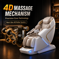 Fauteuil de massage à compression d'air pour le corps entier, thérapie de bien-être, fauteuil inclinable à gravité zéro pour femmes, relaxation à domicile