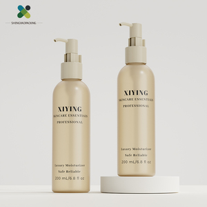 Flacon de lotion en PET mat rechargeable de 200 ml avec pompe verrouillable, design anti-fuite pour émulsion cosmétique, lait corporel, nettoyant visage - Product Image 3