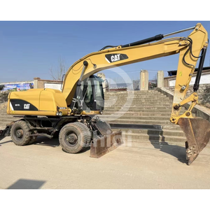 Excavadora de ruedas usada CAT M315D2/317D2 en stock excavadoras de segunda mano a la venta Shanghai Yard - Product Image 1