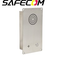 Système d'interphone hospitalier, solutions pour ascenseurs, téléphone filaire analogique double ligne, résistant à l'eau, avec appel d'urgence SIP