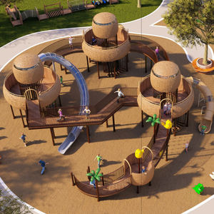 <span class=keywords><strong>Tunnel</strong></span> importé de jeux avec <span class=keywords><strong>toboggan</strong></span> 5 ans d'équipement de terrain de jeu extérieur pour parc de Chine - Product Image 2