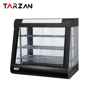 ตู้โชว์อาหารอุ่นร้อน Tarzan 3 ชั้น แบบ LED สำหรับ<span class=keywords><strong>ร้าน</strong></span>เบเกอรี่และร้านกาแฟ - Product Image 6