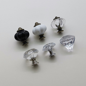 Pomos Modernos <span class=keywords><strong>de</strong></span> Acrílico Cristalino <span class=keywords><strong>para</strong></span> <span class=keywords><strong>Muebles</strong></span>, <span class=keywords><strong>Tiradores</strong></span> <span class=keywords><strong>para</strong></span> Cajones, Decoración del Hogar, <span class=keywords><strong>Puertas</strong></span> - Product Image 1