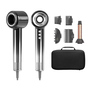 Sèche-cheveux ionique LANSAM personnalisé en usine, moteur électrique BL DC haute vitesse 1400-1600W, protection thermique pour salon, hôtel, domicile - Product Image 1