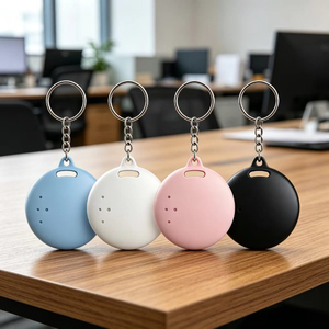 Traceur Bluetooth Fuerwei double système anti-perte avec alarme bidirectionnelle pour animaux (chiens, chats), clés, portefeuille, sac à dos, compatible iOS et Android, avec fonction cloud - Product Image 1