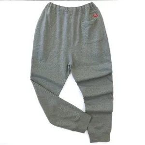 Unisex Fleece Fabric Blank Color Custom Print Embroidery Men's Fashion Sweatpants Vintage Sportswear