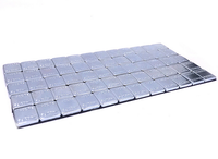 Nouveaux poids d'équilibrage de roue Zvyz Fe adhésifs, plaqués zinc, 1/4 oz, pour camion, rénovation/amélioration