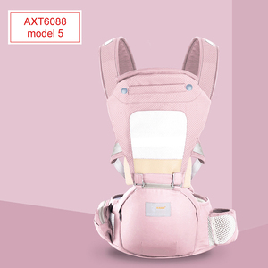Porte-bébé nouveau-né bon marché Style simple support de siège de hanche enveloppe souple avant et arrière sac de transport avec cadre en plastique - Product Image 5