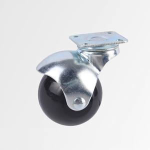 Swivel pp Universal Office Chair <span class=keywords><strong>Castors</strong></span> Fornecedor Anel Stem Móveis Castor 50mm Ball Caster Wheel para Sofá - Product Image 3