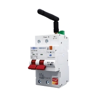 TOMZN 2P WIFI RS485 Disjoncteur MCB à verrouillage mécanique L+N TUYA Smartlife Boîtier de distribution intelligent Minuteur 220V AC