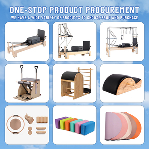 Nuevo diseño de equipos de Pilates para la venta Pilates Reformer Tower Trapeze Oak Reformer Pilates Machine - Product Image 6