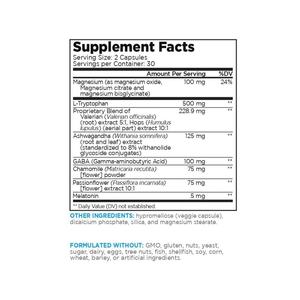 Suplemento Premium para Dormir para Adultos, Promotor del Sueño, 60 Cápsulas Vegetales, Suministro para 30 Días - Product Image 3