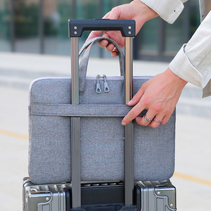 Nouveau Sac à Ordinateur Portable Professionnel, Sacoche, Sac à Main Décontracté Simple Unisexe, Sac Bandoulière Messager de Bureau, Étanche et Portable - Product Image 4