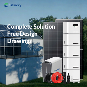 Kit solaire 3 kW pour cabane en Asie du Sud-Est avec batterie de secours - Product Image 3