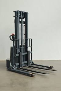 ELES15J alat ditumpuk Walkie berat 1.5T 3300lbs baterai Lithium 3.5m 4m Lift tinggi palet tumpuk logistik gudang - Product Image 4