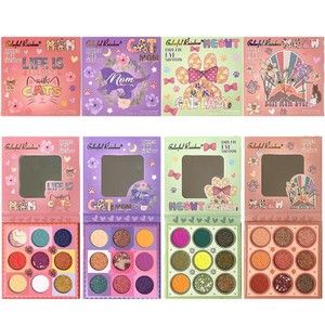 พาเลทอายแชโดว์ 9 สี โทนสีรุ้งในฝัน ลายสัตว์ แมตต์ ชิมเมอร์ กลิตเตอร์ ชุดแต่งตา - Product Image 3