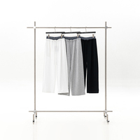 Pantalon de survêtement à taille contrastante et double ceinture, coupe droite à jambe large, en tissu éponge, pour femme, style Hip Hop et High Street