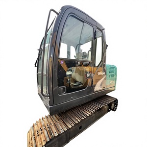 Miniexcavadora Kobelco SK75 Usada en Venta, Excavadora Compacta Hidráulica de 7 Toneladas con Cucharón de Excavación para Construcción - Product Image 1