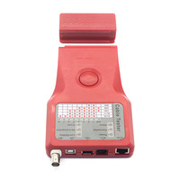 Testeur de câbles 5-en-1 RJ45 RJ11 USB 1394 BNC
