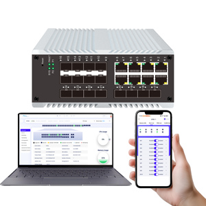 สวิตช์จัดการผ่านคลาวด์แบบอุตสาหกรรม <span class=keywords><strong>24</strong></span> พอร์ต รองรับ <span class=keywords><strong>POE</strong></span>, SNMP, QoS, ความเร็ว 48Gbps ควบคุมผ่านเว็บ/แอปมือถือ รองรับหลาย VLAN และเส้นทางคงที่ - Product Image 1