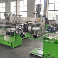Extrudeuse à double vis co-rotative Poudre de craie PE PP/Talc/CaCO3/Na2SO4/Tio2 Remplisseur de plastique HDPE LDPE Master Batch Machine
