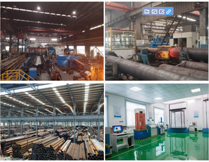 Q345 Tabung Karbon Bulat Lasan Galvanis Baja Produsen untuk Rumah Kaca - Product Image 5