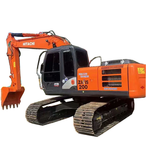 Excavadora de orugas Hitachi de tamaño mediano de alta calidad 20 toneladas excavadora Hitachi ZX200 a la venta - Product Image 2
