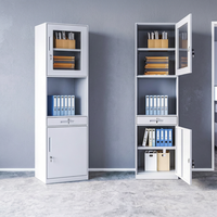 Archivador de Acero Comercial con Cerradura y 3 Cajones para Archivo de Facturas Financieras y Contabilidad
