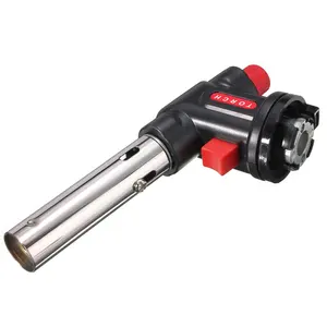 <span class=keywords><strong>Fer</strong></span> à <span class=keywords><strong>souder</strong></span> à <span class=keywords><strong>gaz</strong></span> multifonction Briquet à flamme Lance-flammes Chalumeau au butane <span class=keywords><strong>pour</strong></span> la cuisine Soudage Bbq - Product Image 1