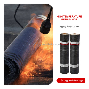 Membrana Impermeabilizante para Techos de Asfalto Modificado SBS/APP, Revestimiento con Superficie de Poliéster, Garantía de 5 Años para Impermeabilización de Edificios - Product Image 2