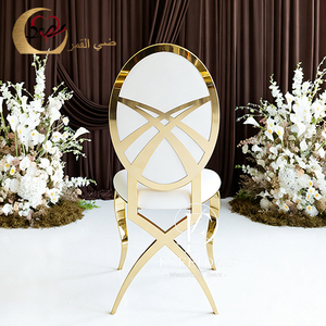 Silla de Comedor Moderna de Acero Inoxidable Estilo Dubái con Respaldo en Forma de Corazón, Romántica y Elegante para Apartamentos y Hoteles - Product Image 3