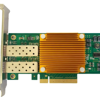 Tarjeta de Fibra Óptica de Transmisión Unidireccional SFP+ Ethernet de Doble Puerto de 10G con Chip Intel 82599ES