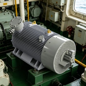 Motor Síncrono de Imán Permanente Trifásico de 3000W, 50-150Hz, Control de Frecuencia Variable, Motor Industrial - Product Image 1