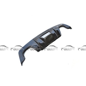 Carbon Fiber Rear <b>Diffuser</b> Rear Lip Bumper Spoiler for BMW 5 Series E60 M Tech 2004-2009 <b>Car</b> Styling - Product Image 4