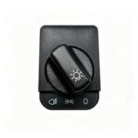 NOUVEAU Interrupteur de commande de phare de haute qualité OE 90437313 Bouton d'interrupteur de phare antibrouillard pour Opel Astra F Corsa B Vectra A Pièces de rechange