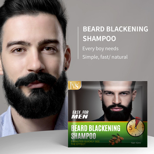 Tinte de <span class=keywords><strong>barba</strong></span> instantáneo <span class=keywords><strong>para</strong></span> hombres, champú de Color negro, gris, bigote, nuevo - Product Image 3