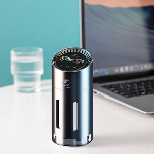 Lüks çift koku parfüm aromaterapi nebulizatör uçucu yağ difüzör USB Nano serin sis araba koku yayıcı hava spreyi - Product Image 2