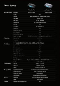 Leo AWOL Vision Aetherion MAX Laser <b>Projector</b> 6000:1 Contrast Smart Laser <b>Projector</b> <b>3D</b> Google TV - Product Image 2