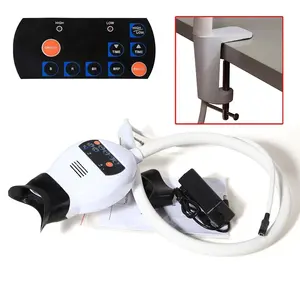 Máquina de blanqueamiento dental de ángulo ajustable, lámpara de blanqueamiento dental, acelerador de luz LED de 3 colores para mesa, dentista RD