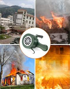 Alarme manuelle/industrielle, alarme rotative à haut niveau sonore (120 décibels), adaptée à la protection incendie des mines et aux hôtels - Product Image 3