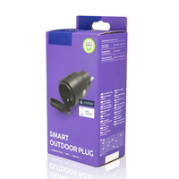 Fabricants de boîtes d'emballage pour prises numériques, boîtes pliables en carton blanc pour prises électroniques à deux broches, personnalisation UV