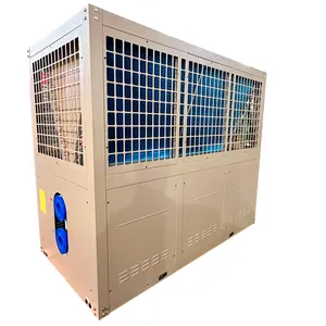 customization 260kw commercial industrial swimming pool water heat pump cooling heating heater chiller aquaculture pond