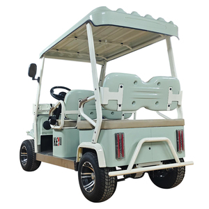 KEYU Mobil <span class=keywords><strong>Golf</strong></span> Listrik <span class=keywords><strong>Mini</strong></span> Off-Road Roda Empat Baterai 48V 4 Kursi dengan Naungan Sebagian - Product Image 4
