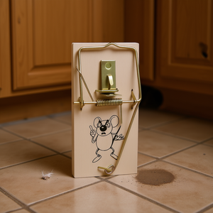 Trampa para Ratones Metaltex, Paquete de 2, Tamaño 6, Control de Plagas - Product Image 3