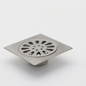 Bán Chạy Nắp Thoát Nước Hình Vuông Gắn Gạch Bồn Tắm Nắp Thoát Nước Sàn Nhà Tắm Bằng Thép Không Gỉ - Product Image 3